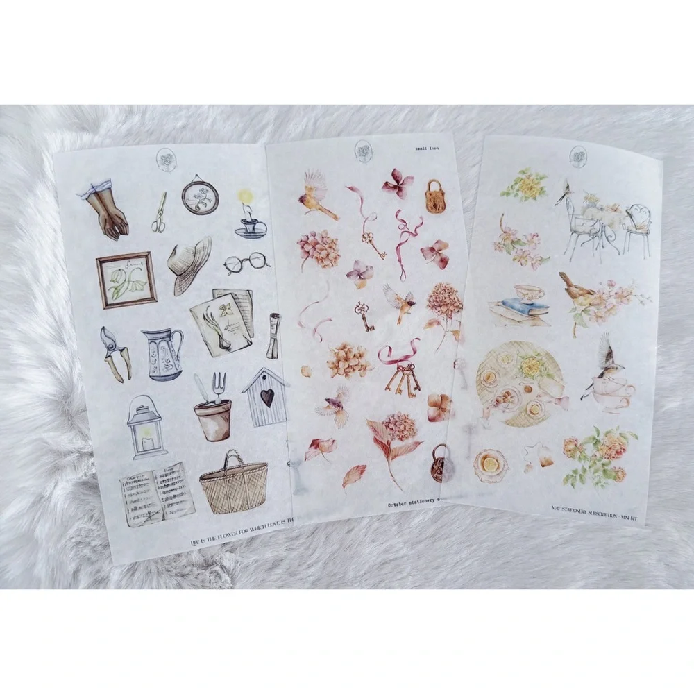 FADED CHRONICLE Large Icon Deco Stickers bundle x